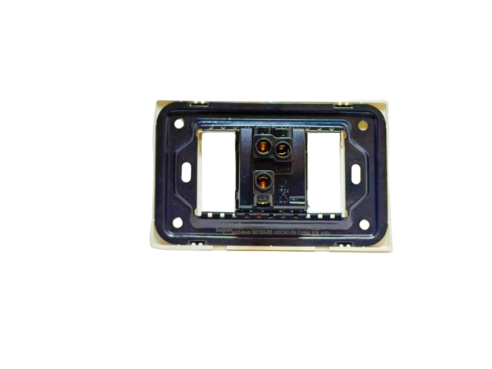 PLACA  CON  1  INTERRUPTOR  DE   ESCALERA  DE  3  MÓDULOS Imagen secundaria del producto