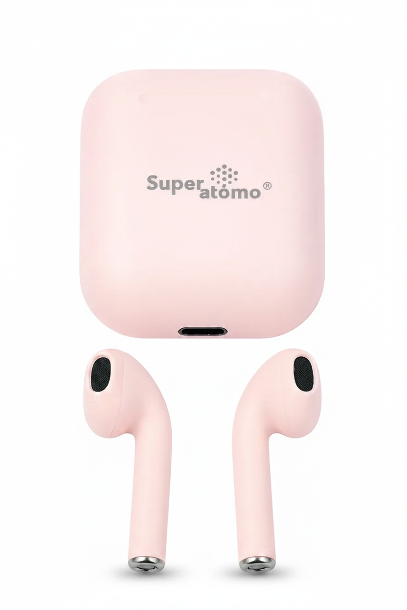 AUDIFONOS INALAMBRICOS CON BLUETOOTH TWS(ROSA)