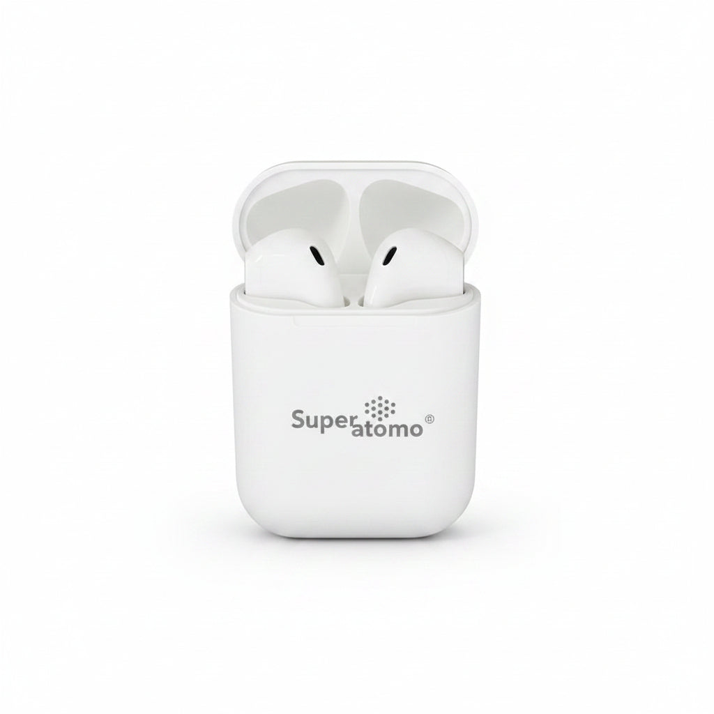 AUDIFONOS INALAMBRICOS CON BLUETOOTH TWS(BLANCO) Imagen principal del producto