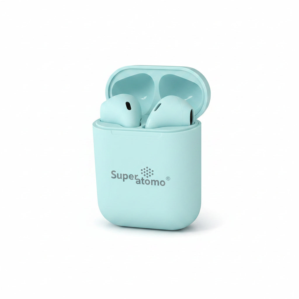 AUDIFONOS INALAMBRICOS CON BLUETOOTH TWS(AZUL) Imagen principal del producto