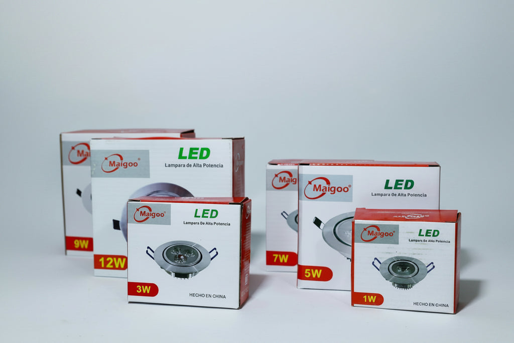 LED DIRIGIBLE ALUMINIO 1W
