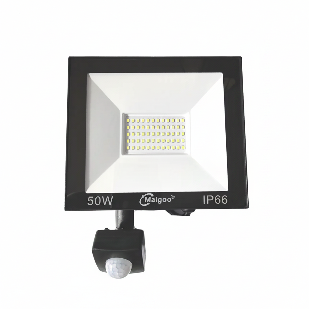 REFLECTOR MULTIVOLTAJE CON SENSOR DE MOVIMIENTO 50W Imagen principal del producto