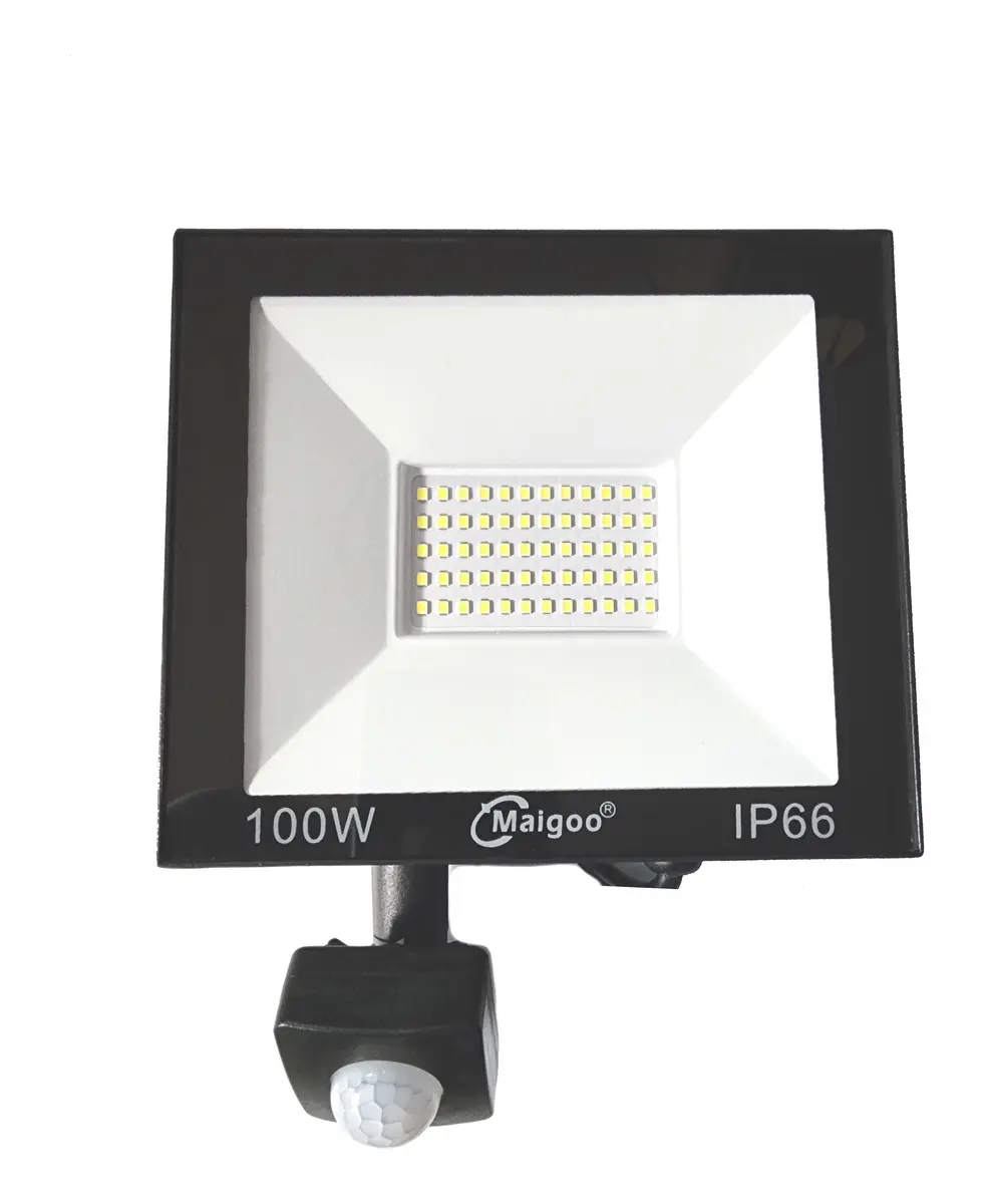 REFLECTOR MULTIVOLTAJE CON SENSOR DE MOVIMIENTO 100W Imagen principal del producto