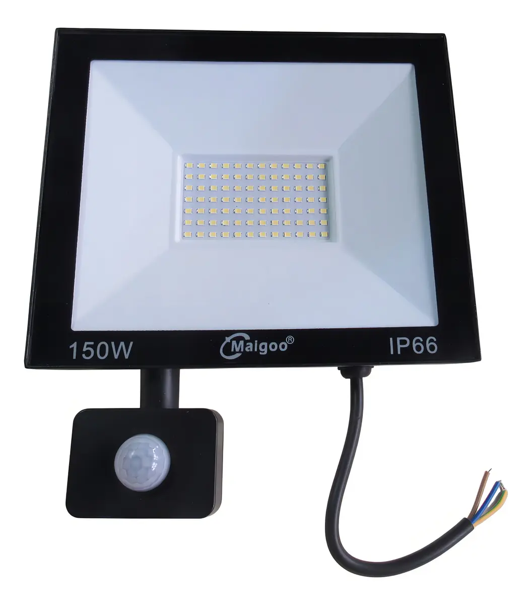 REFLECTOR MULTIVOLTAJE CON SENSOR DE MOVIMIENTO 150W Imagen principal del producto