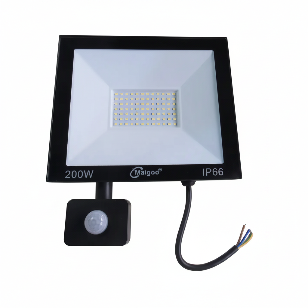 REFLECTOR MULTIVOLTAJE CON SENSOR DE MOVIMIENTO 200W Imagen principal del producto