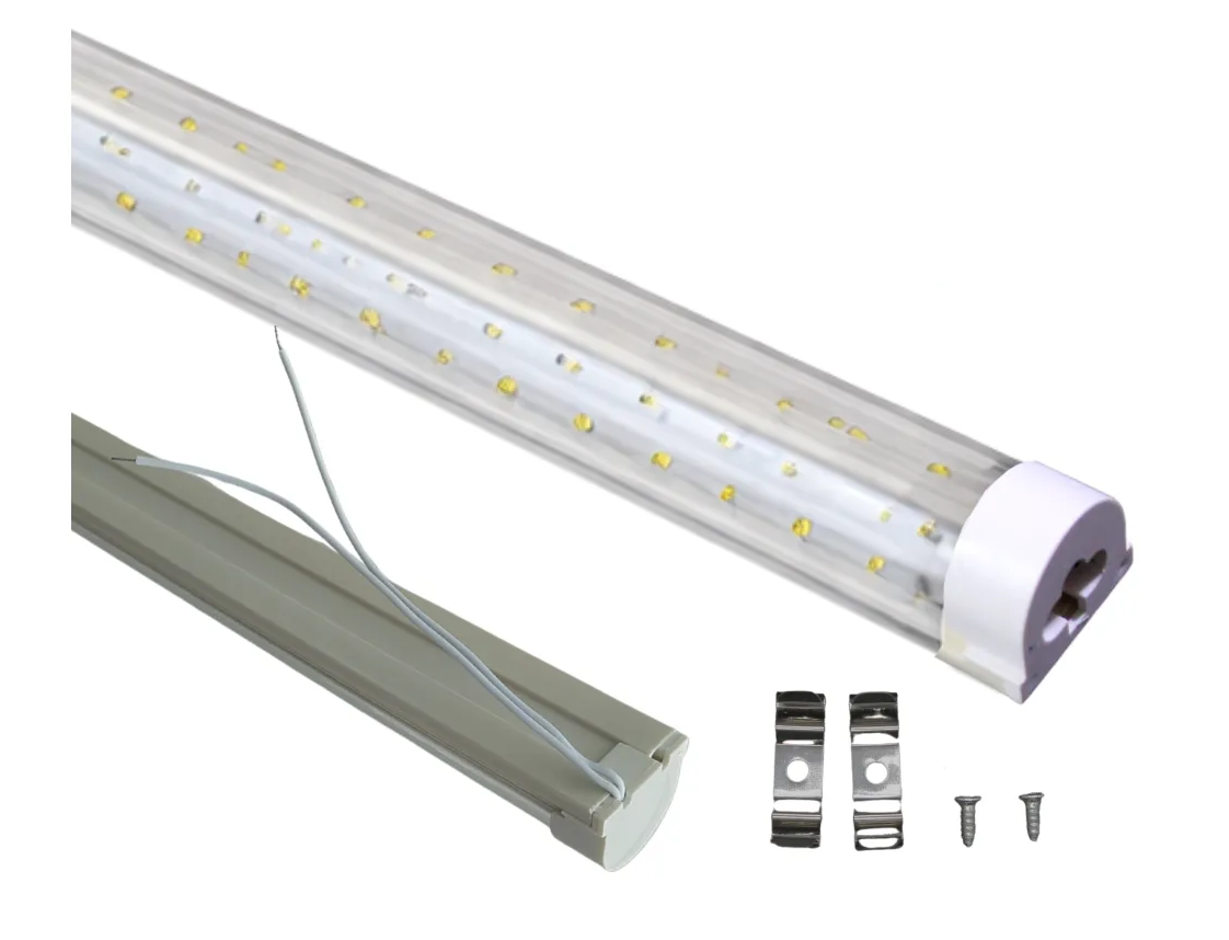 TUBO PLASTICO CUADRUPLE 120CM 36W Imagen principal del producto