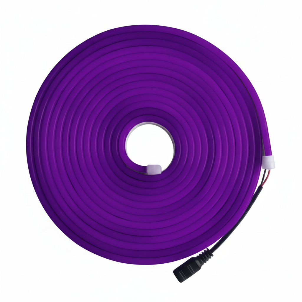 TIRA LED NEON 5M MORADO