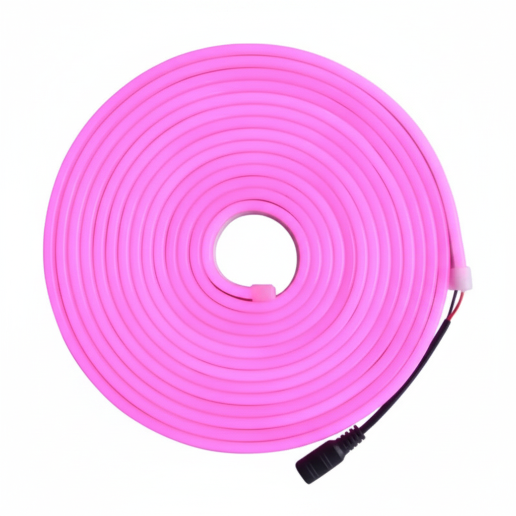 TIRA LED NEON 5M ROSA