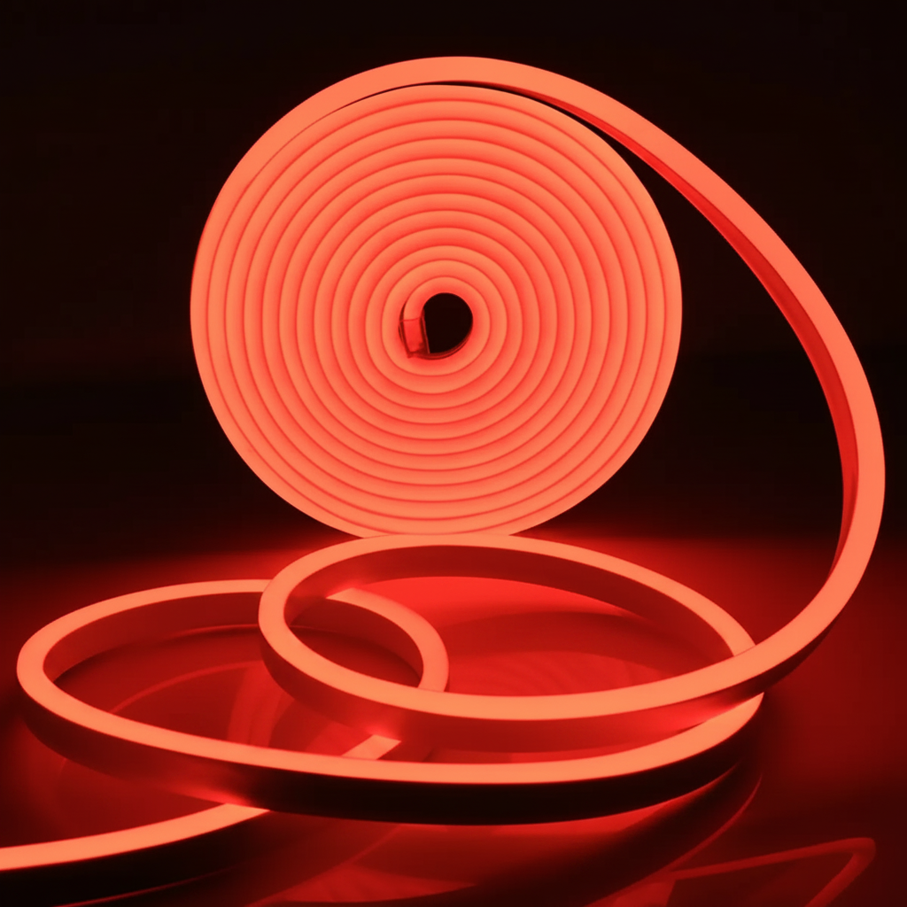 TIRA LED NEON 5M ROJO Imagen secundaria del producto