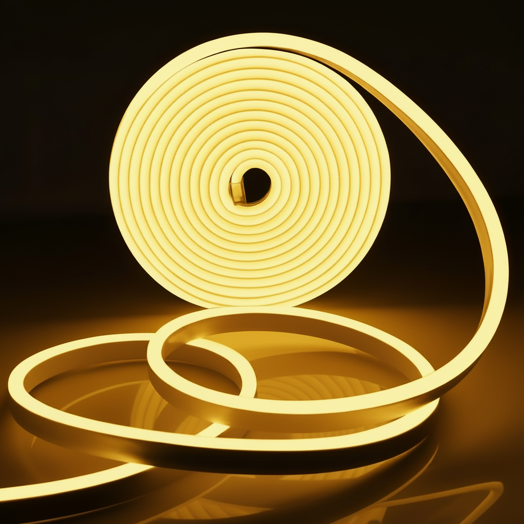 TIRA LED NEON 5M AMARILLO
