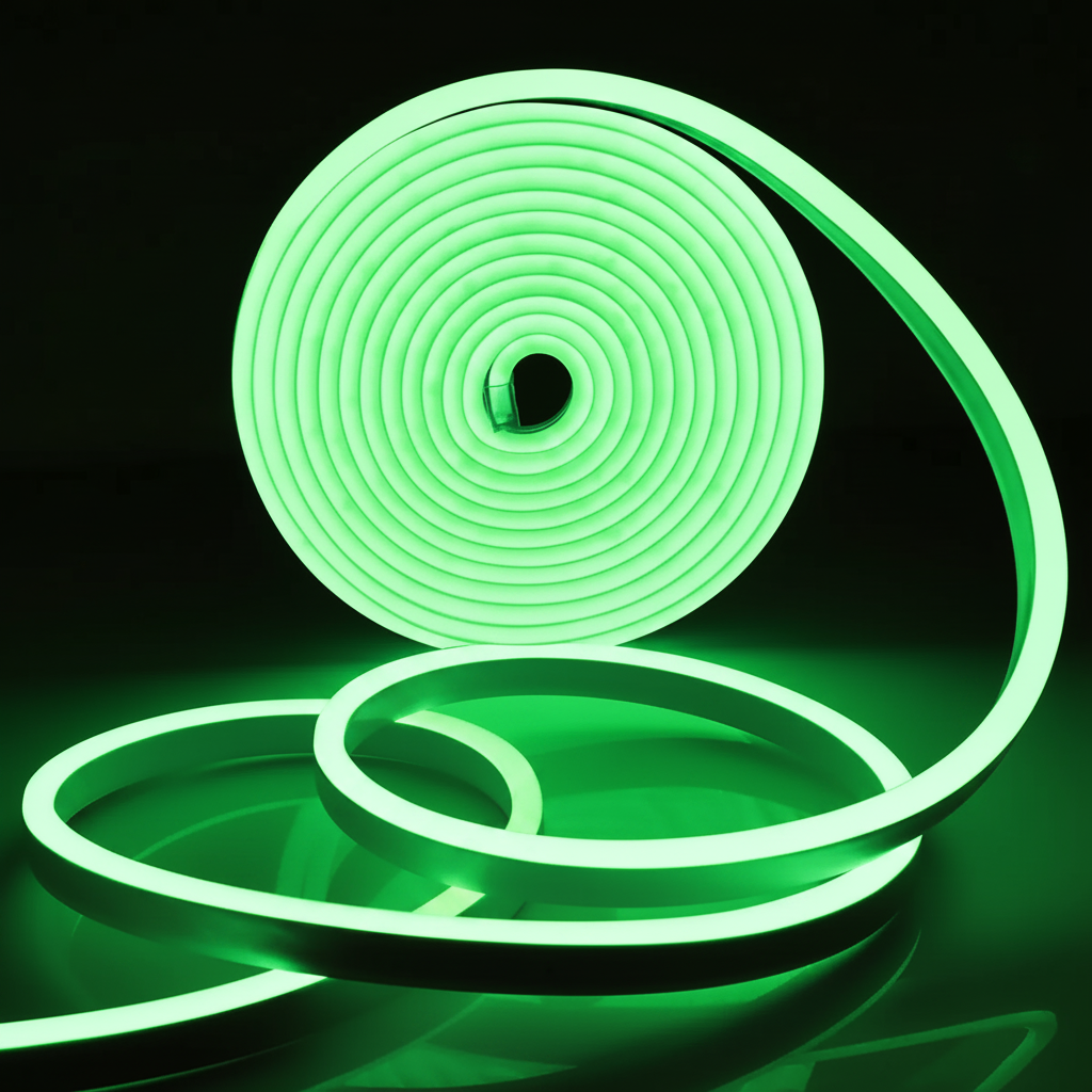 TIRA LED NEON 5M VERDE