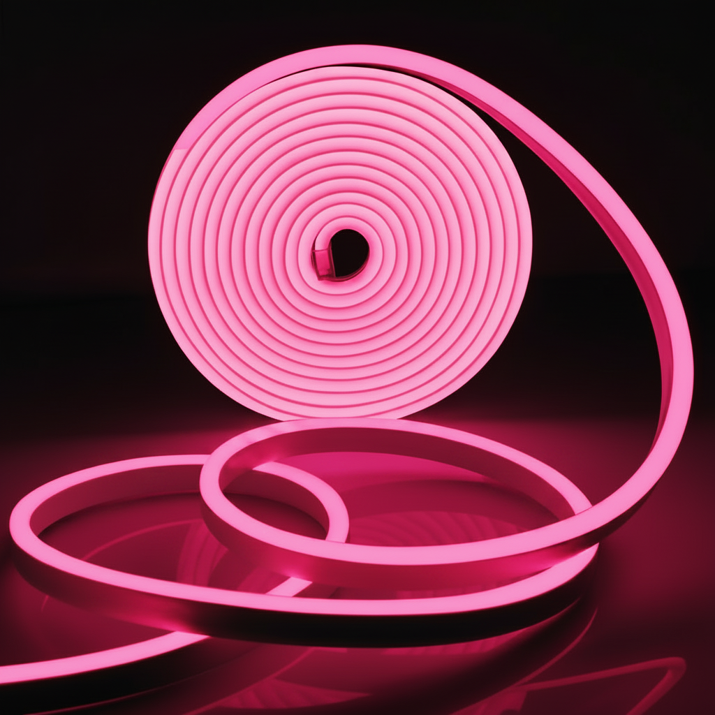 TIRA LED NEON 5M ROSA