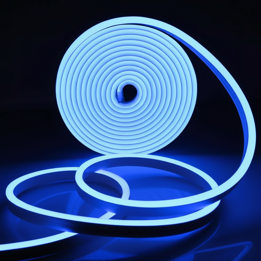 TIRA LED NEON 5M AZUL Imagen secundaria del producto