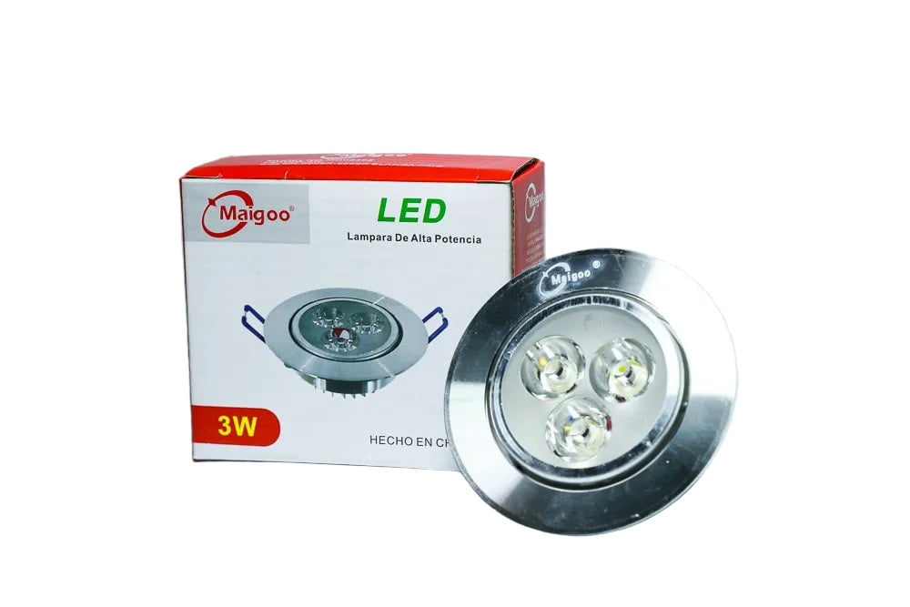 LED DIRIGIBLE ALUMINIO 3W