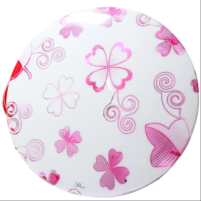 LAMPARA DE TECHO-1 15W (ROSA)
